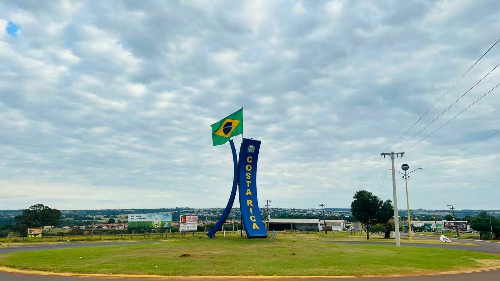 Imagem de compartilhamento para o artigo Costa Rica terá quinta-feira de calor intenso e possibilidade de chuvas rápidas da MS Todo dia